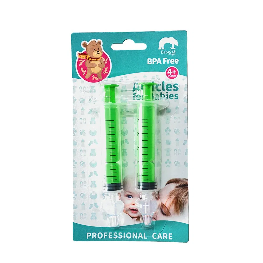 Amazon Top Baby Supply Syringe Type Nasal Wash Baby Nasal Irrigator