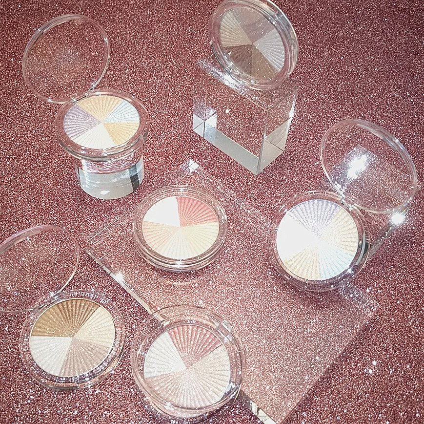 3D Highlight Disc Clear Color Combination 5-in-1 Bloom Powder