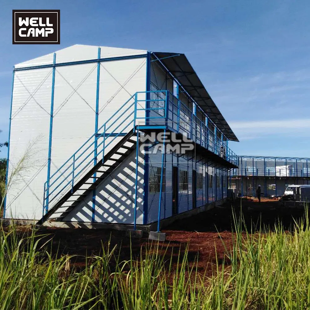 One/Two/Three Floor Site Dormitory Labor Camp Factory Price K Prefabricated House Worker Accommodation Quarter Office Mess Hall Facility Clinic Dinning Kitchen