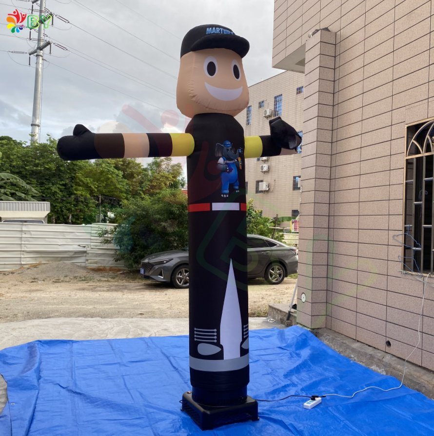 High Quality Custom Wave Man Air Dancing Guys Inflatable Sky Dancer with Logo for Sale