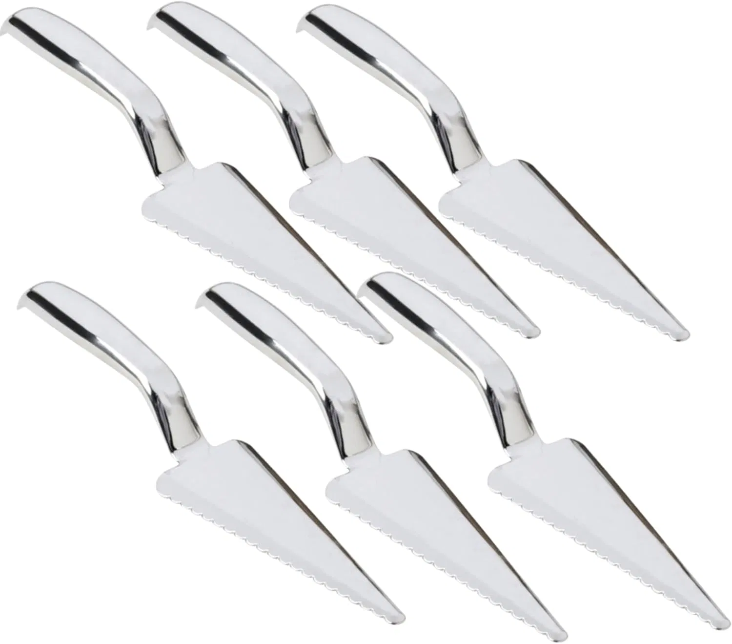 Heavy Weight Silver Plastic Pie Cake Server Shovel Slicers