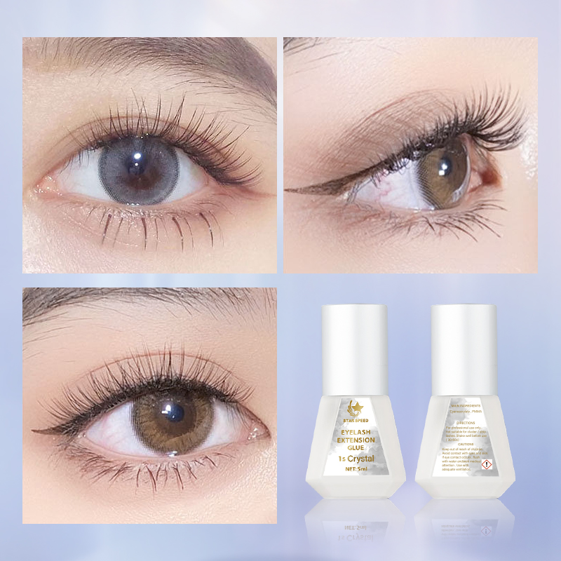 Popular Top Quality Clear 5ml 1s Quick Dry Eyelash Extension Glue Wholesale