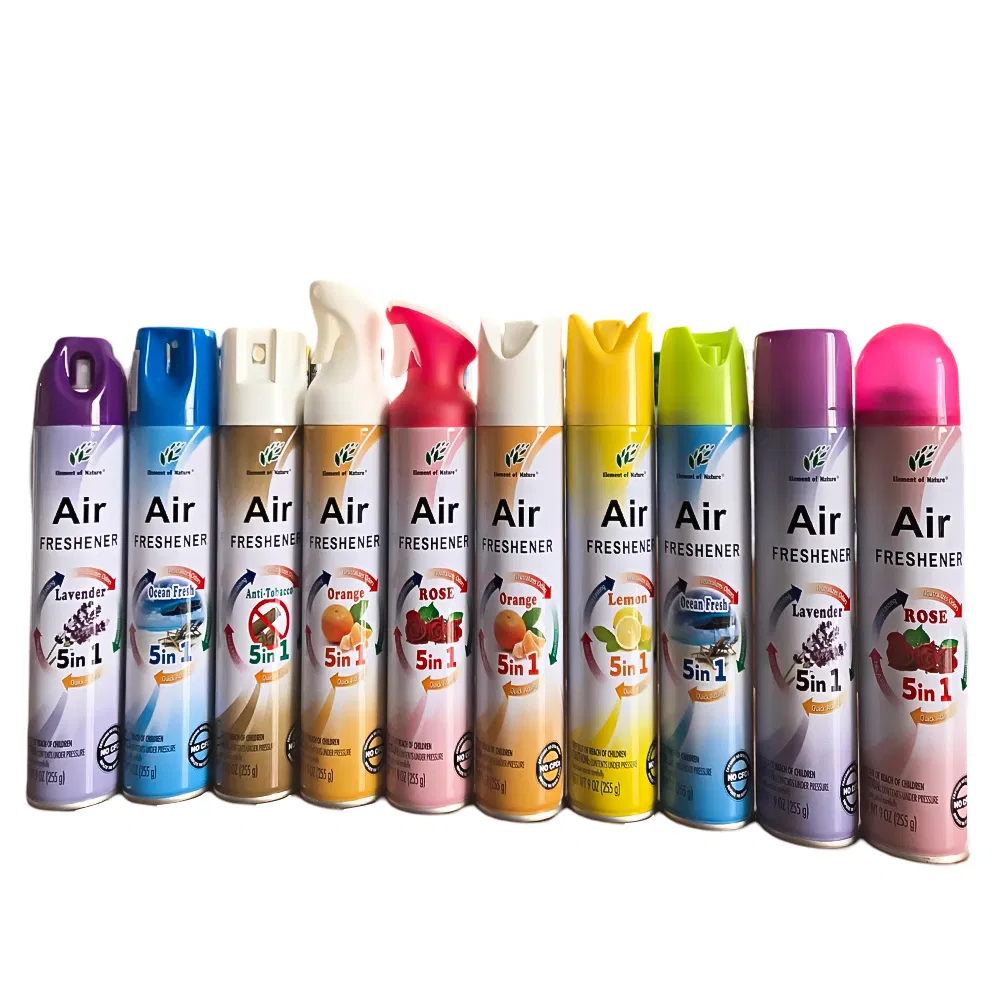 Eco-Conscious Lemon Zest Air Freshener 480ml Spray for Hotel