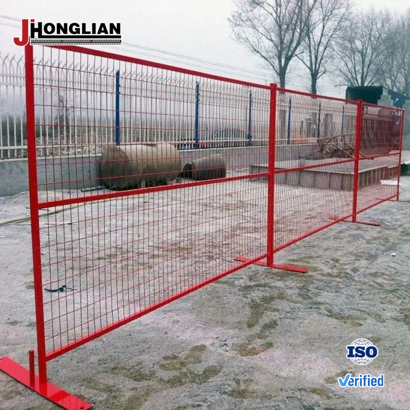 Top Sale Standard Temporary Fence Galvanized Construction Fencing