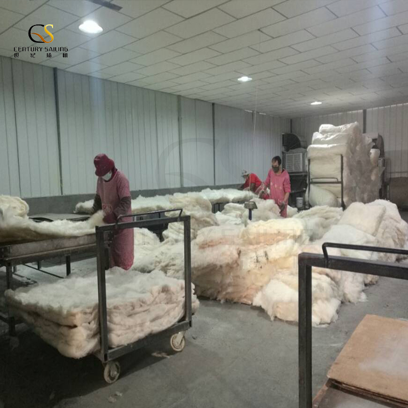 Interior Suspended Baffles Ceiling Glass Wool Acoustic Panles Factory Direct