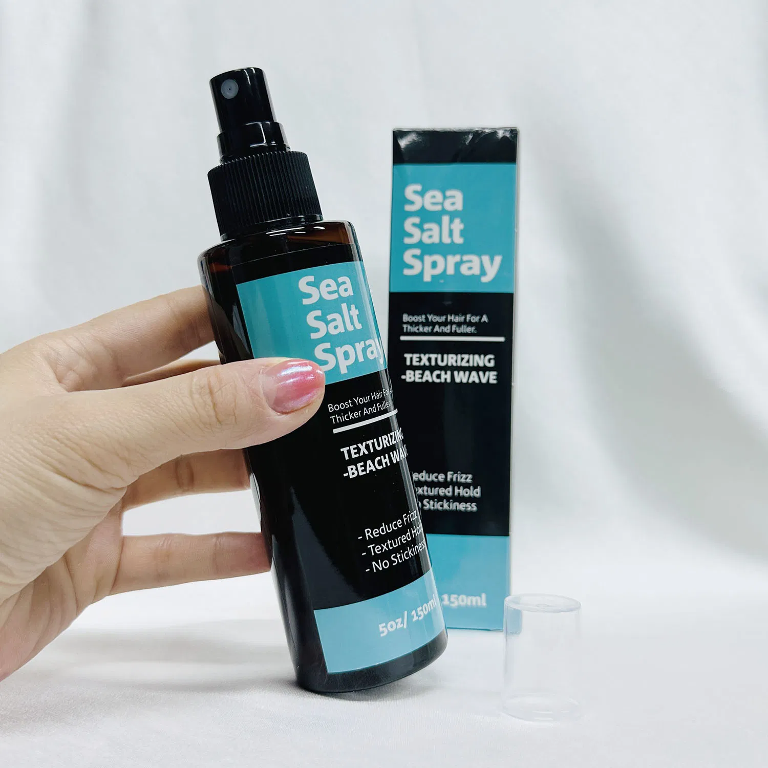 Private Label OEM Custom Logo Sea Salt Volume Spray to Create Hair Style