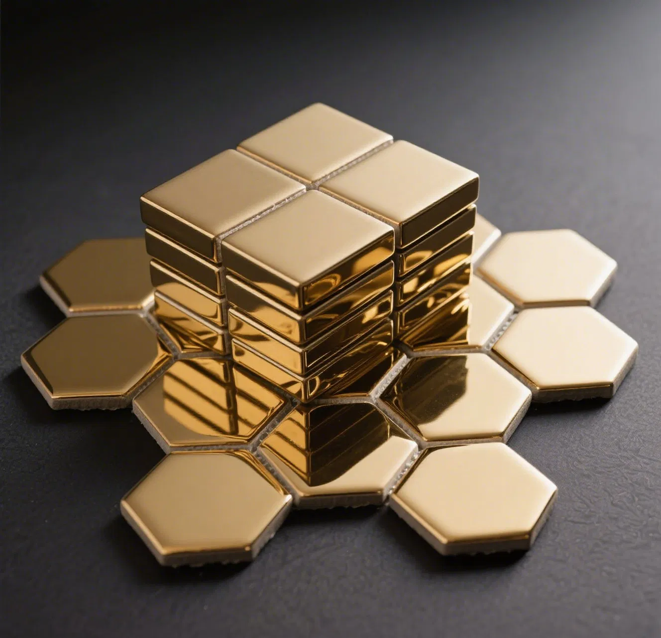 Premium Stainless Steel Mosaic Tiles for Modern Kitchens