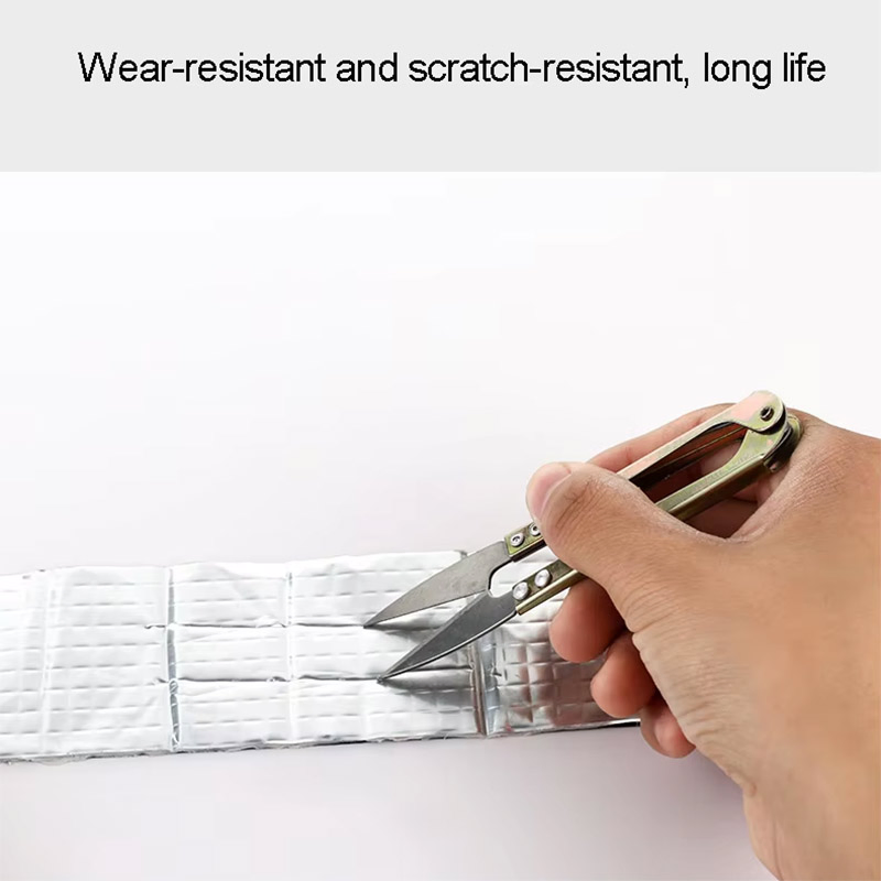Super Strong Aluminum Foil Butyl Rubber Waterproof Tape for Steel Roofs Patching and Gutter Leak Repair