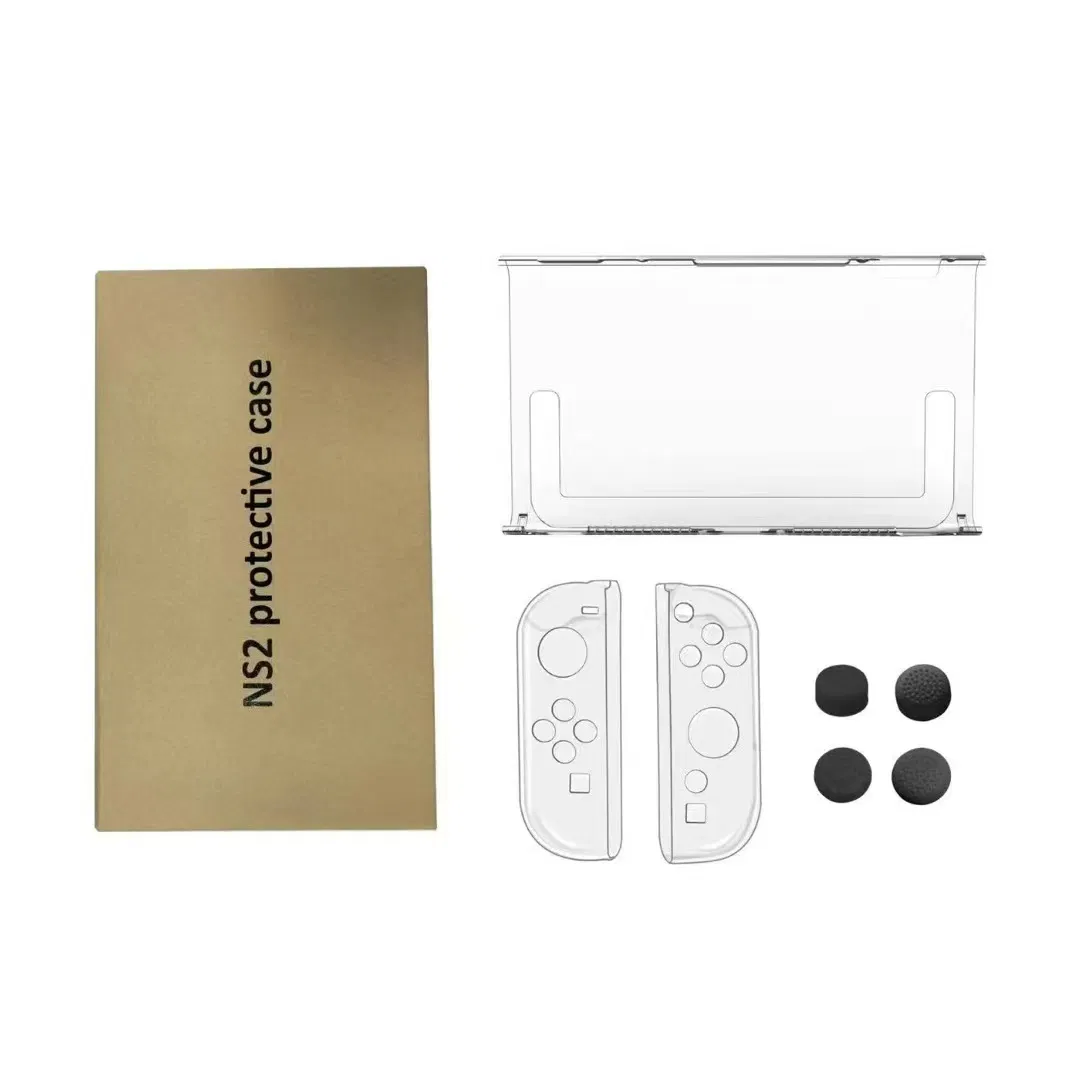 Чехол для Nintendo Switch 2, прозрачный