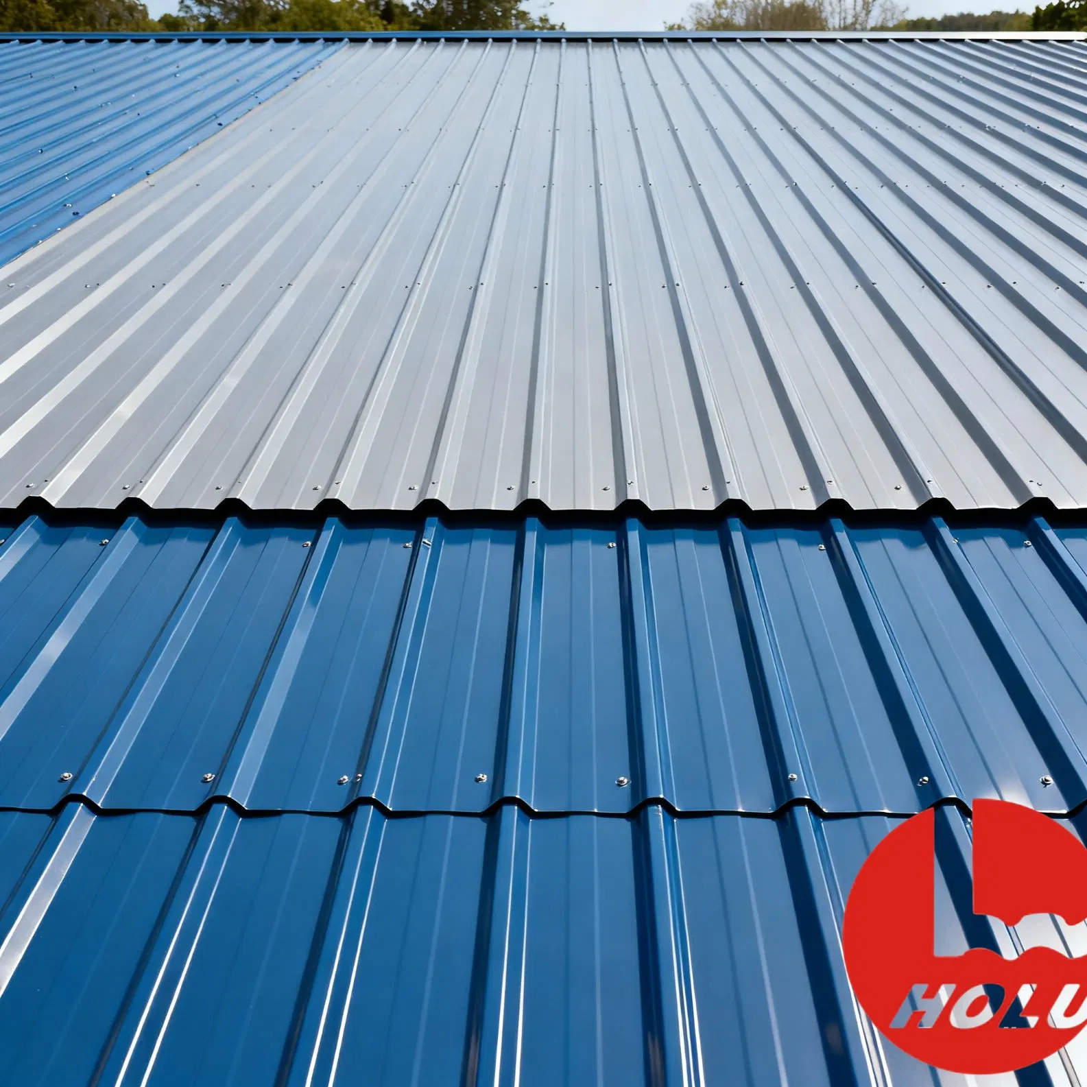Wholesale Prepainted Steel Coil Made Corrugated Roofing Panels as Anti-Corrosive, Long Lifespan, Building Material