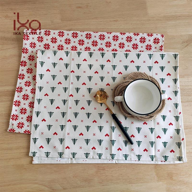 White Wedding Personalized Cloth Eco Friendly Logo Cotton Custom Printed Restaurant Table Napkin with Hemstitch