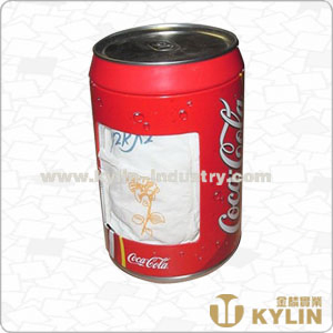 China New Product High Quality Promotional Can Shape Napkin Dispenser for Cafe Use