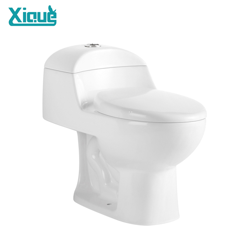 China Manufacturer White Glazed One Piece Bathroom Sanitary Ware Toilet