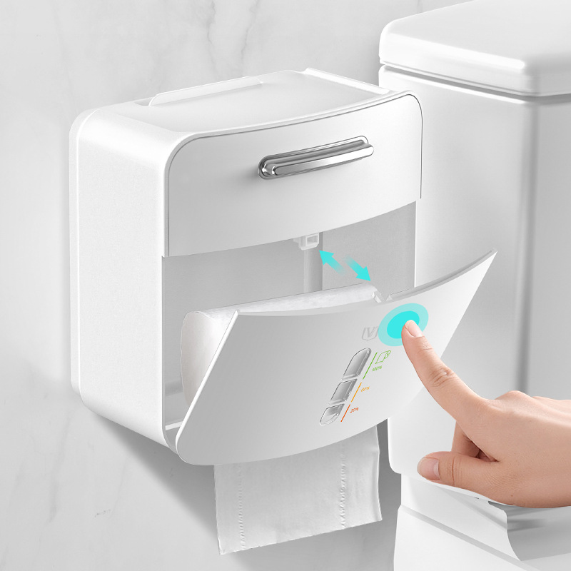Bathroom and Toilet Multi-Function Paper Towel Box Tissue Box
