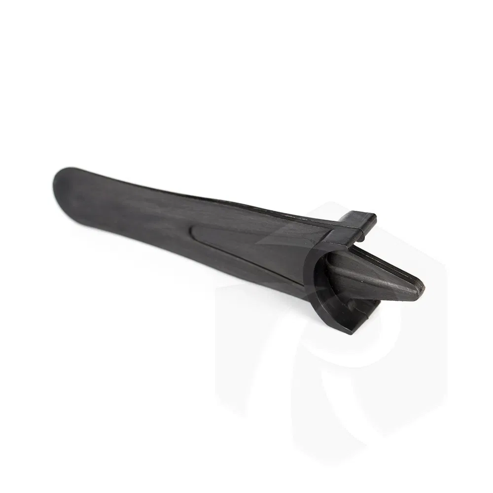 Factory Custom Small Size Black Flexible Silicone Rubber Cleaning Squeegee