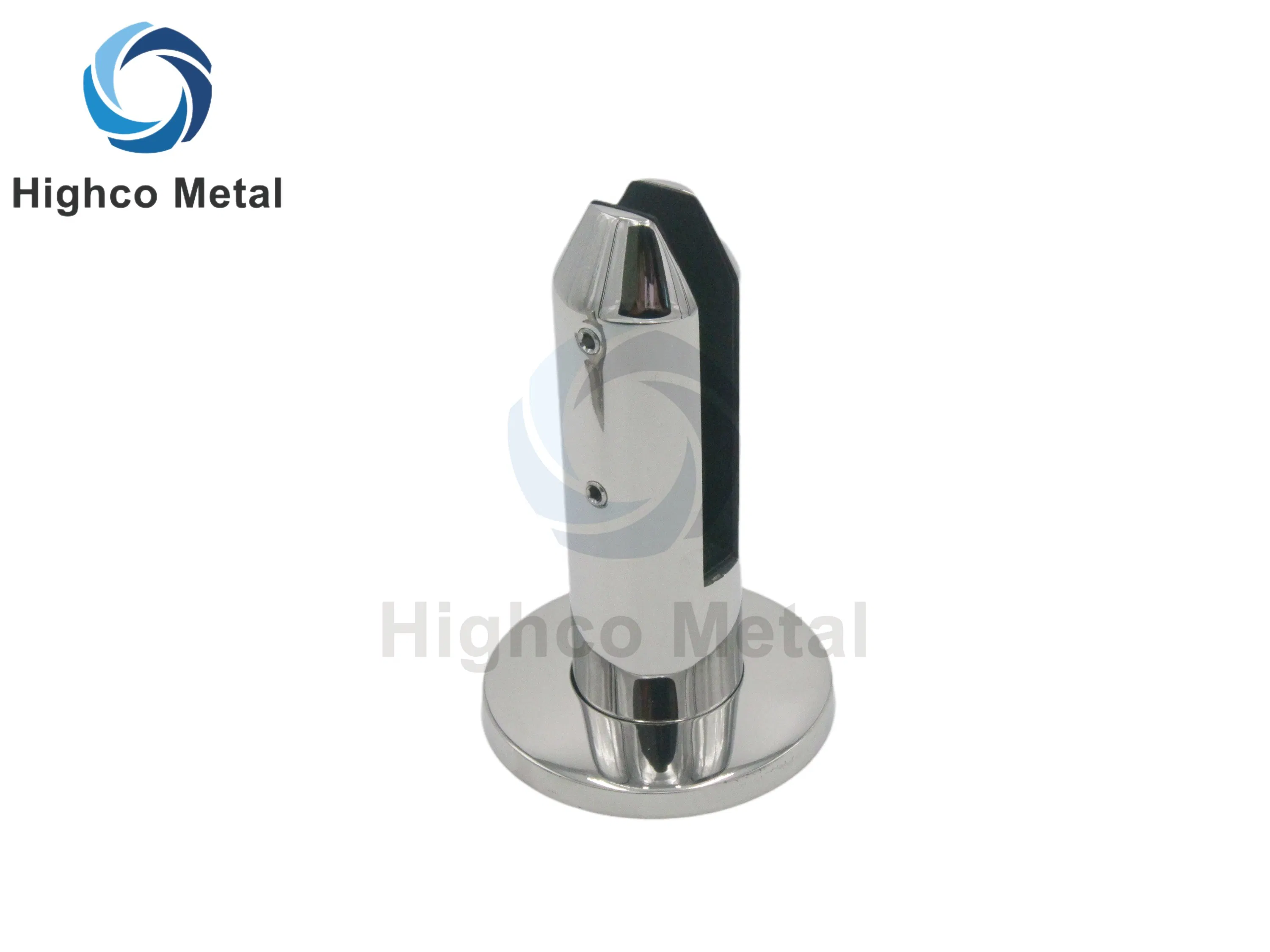 Round Base Glass Pool Fencing Glass Spigot Stair Railing Balustrade