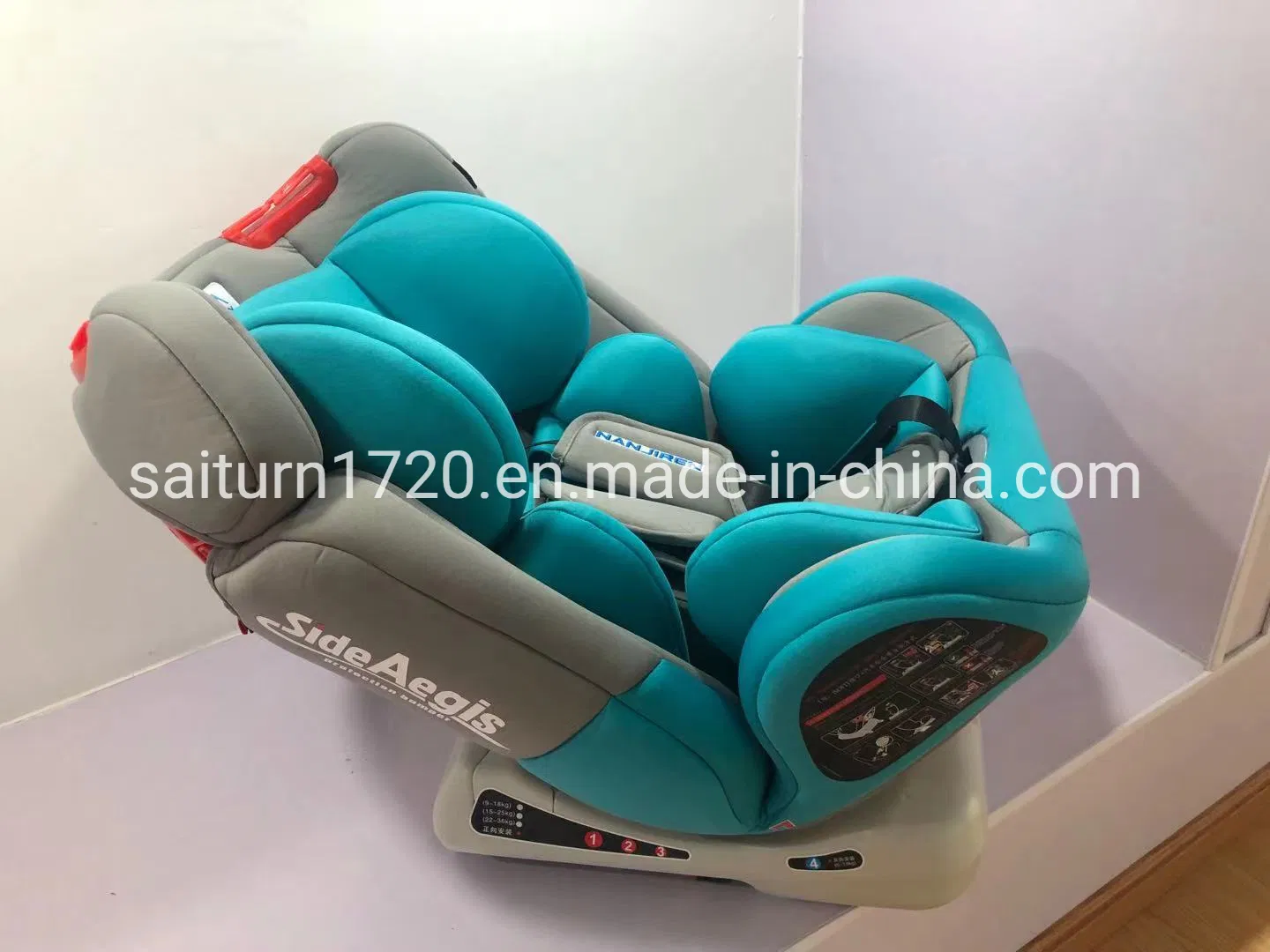 0-36kgs Baby Car Seat for Child From 0-12years with Ecer44/04 Certificate