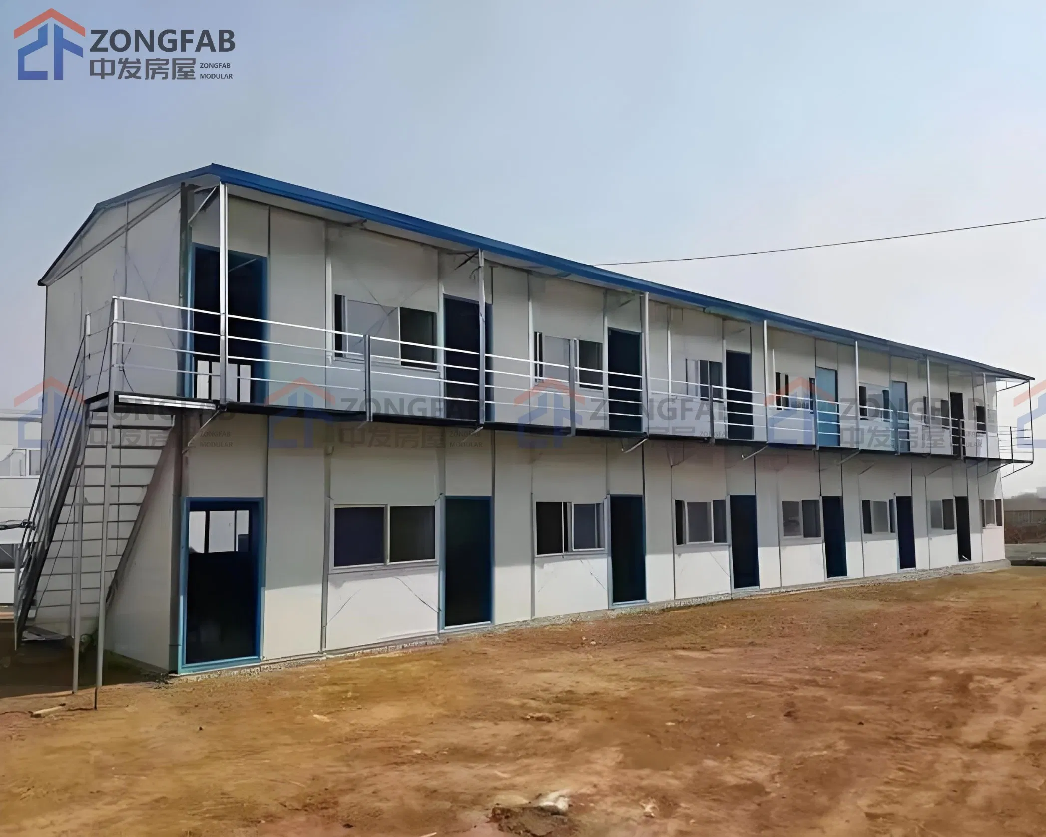 Flexible Layout Modular Design Thermal Insulation Foam Sandwich Panel Board House