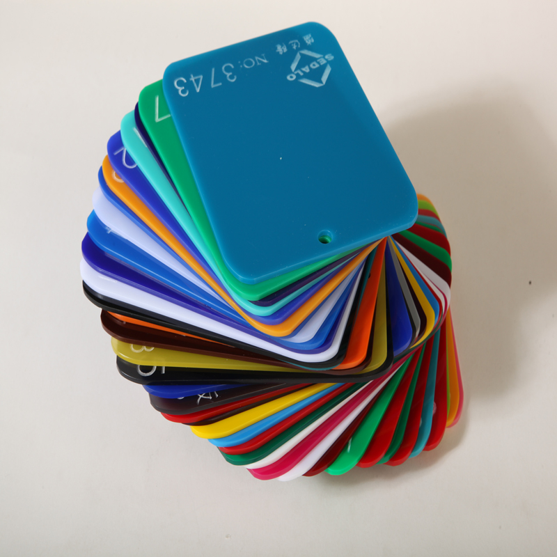 Blue Color Cast Acrylic Sheet Also Called Acrylics, Plexiglass, Organic Glass, Perspex, PMMA Sheet