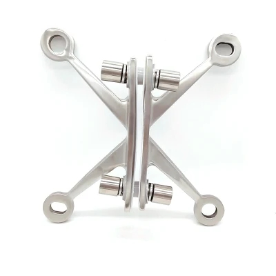 Routel Glass Spider Hardware Glass Wall Spider Wall Fixing Connector Routel of Squash Court