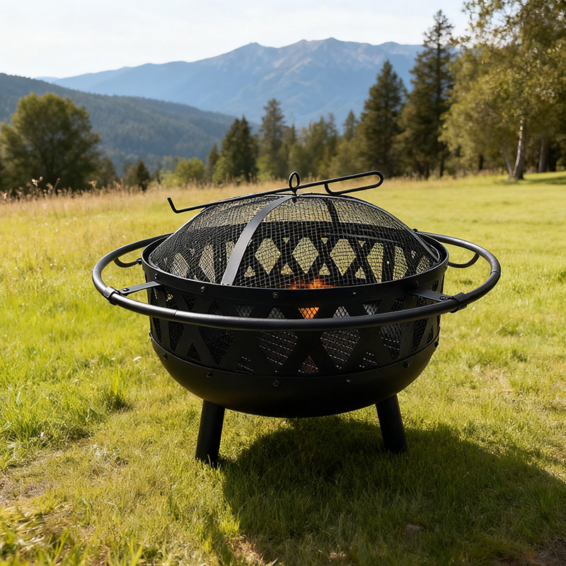 Уличный костёр Fire Pit для барбекю и вечеринок