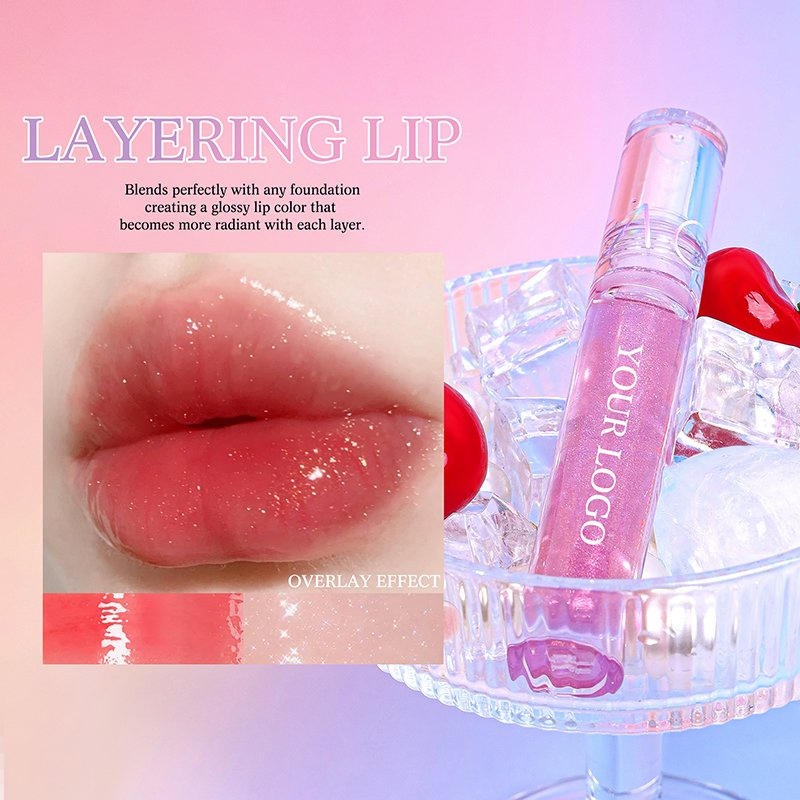 Wholesale Glossy Lip Gloss with Herbal Ingredients for Vibrant Color and Shine