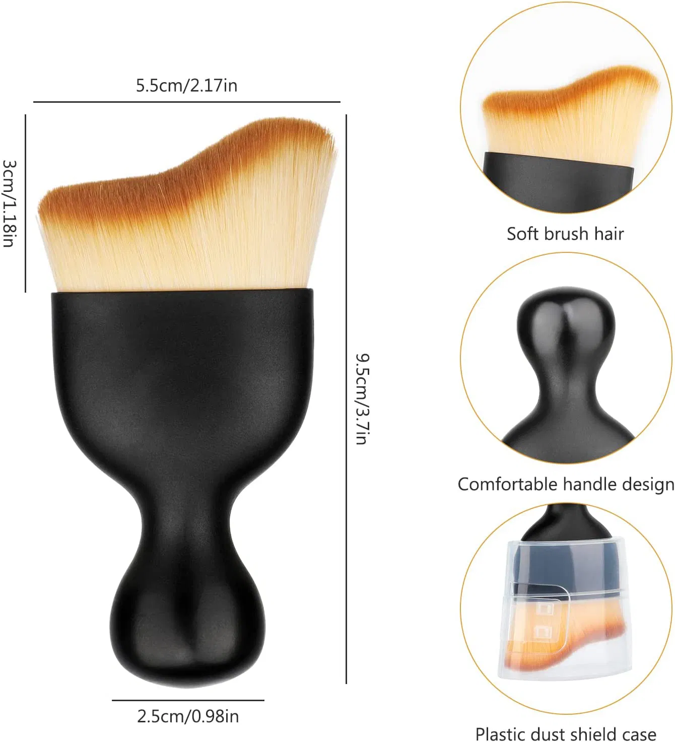 Щетка для чистки салона авто с логотипом