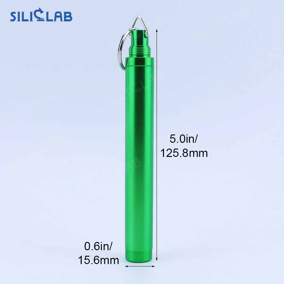 High Quality Aluminum Doob Tube Airtight Water-Proof Cigarette Rolling Paper Storage Joint