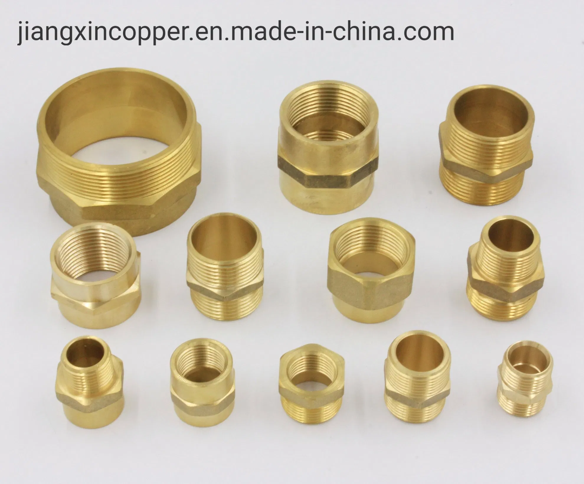 Copper Brass Elbow Tee Coupling Bushing Adapter Connector Pipe Fitting