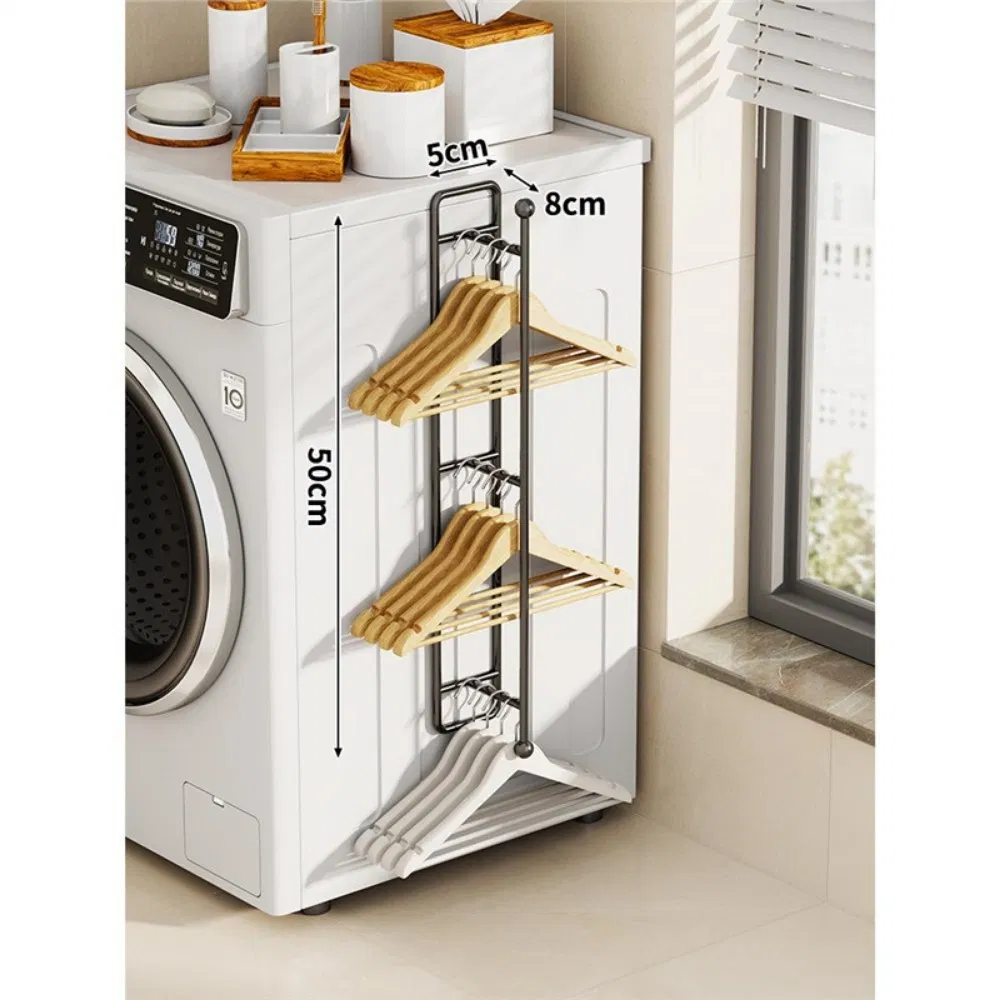 Hanger Rack Hanger Stacker Holds up 70 Wire Clothes Hangers Wbb29912