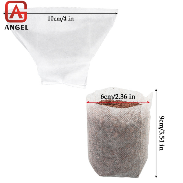 Wholesale Biodegradable Agriculture Products Nonwoven Fruit Bag Plant Grow Bags