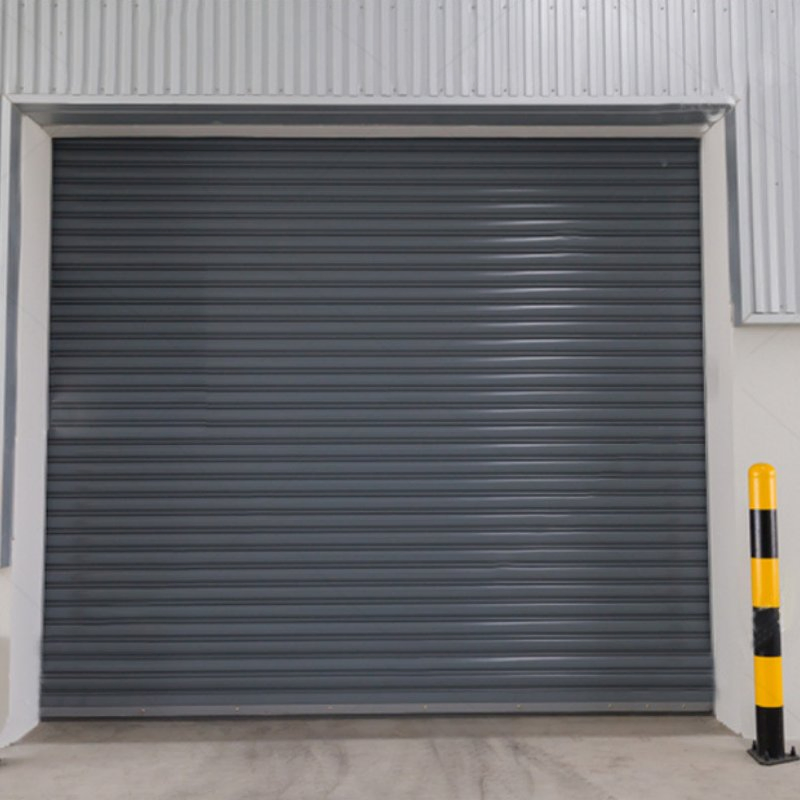 Steel Proof Security Steel Overhead Sectional Garage Door with Small Windows