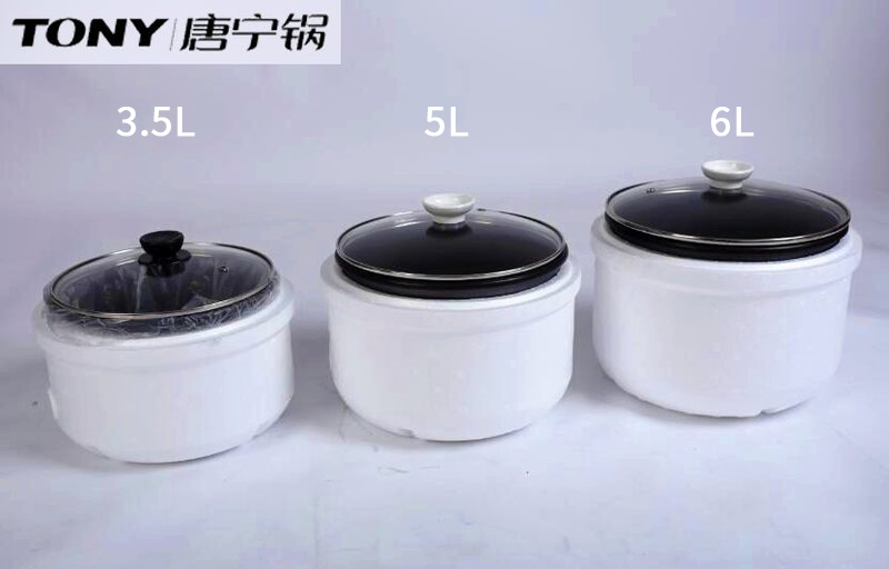 Premium Ceramic Inner Pot for Effortless Rice Cooker Cleaning