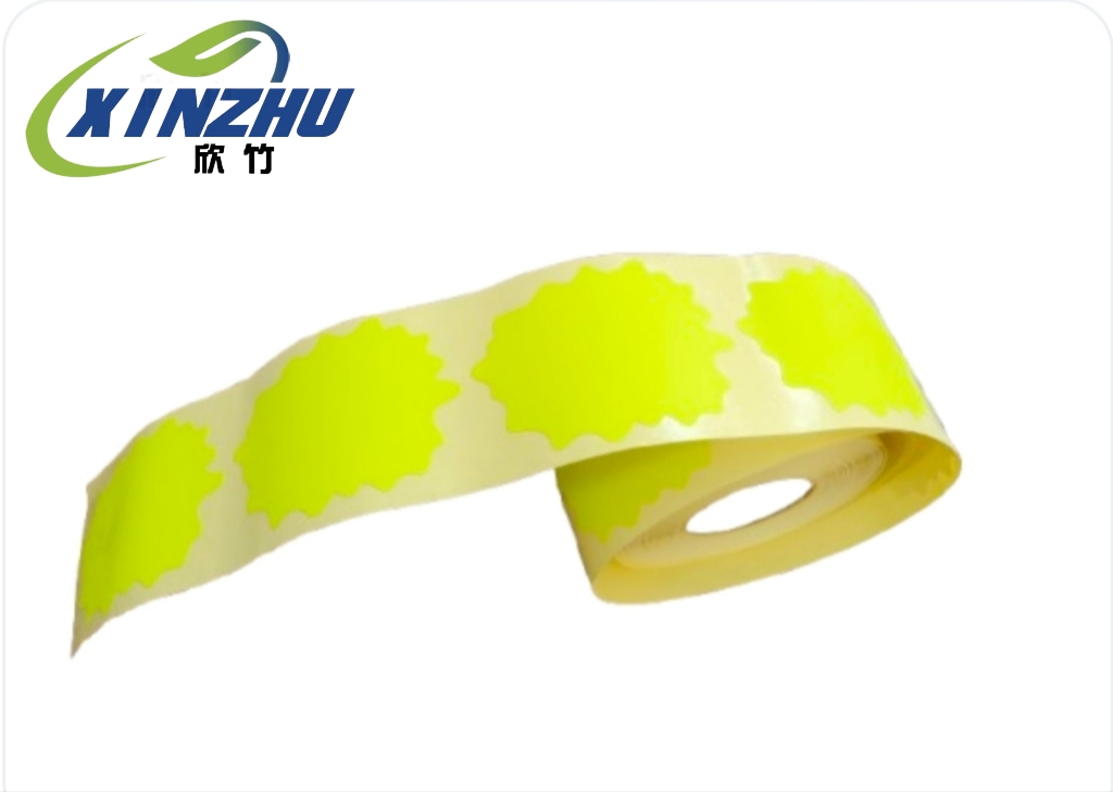 Jumbo Roll Fluorescent Self-Adhesive Label Materials