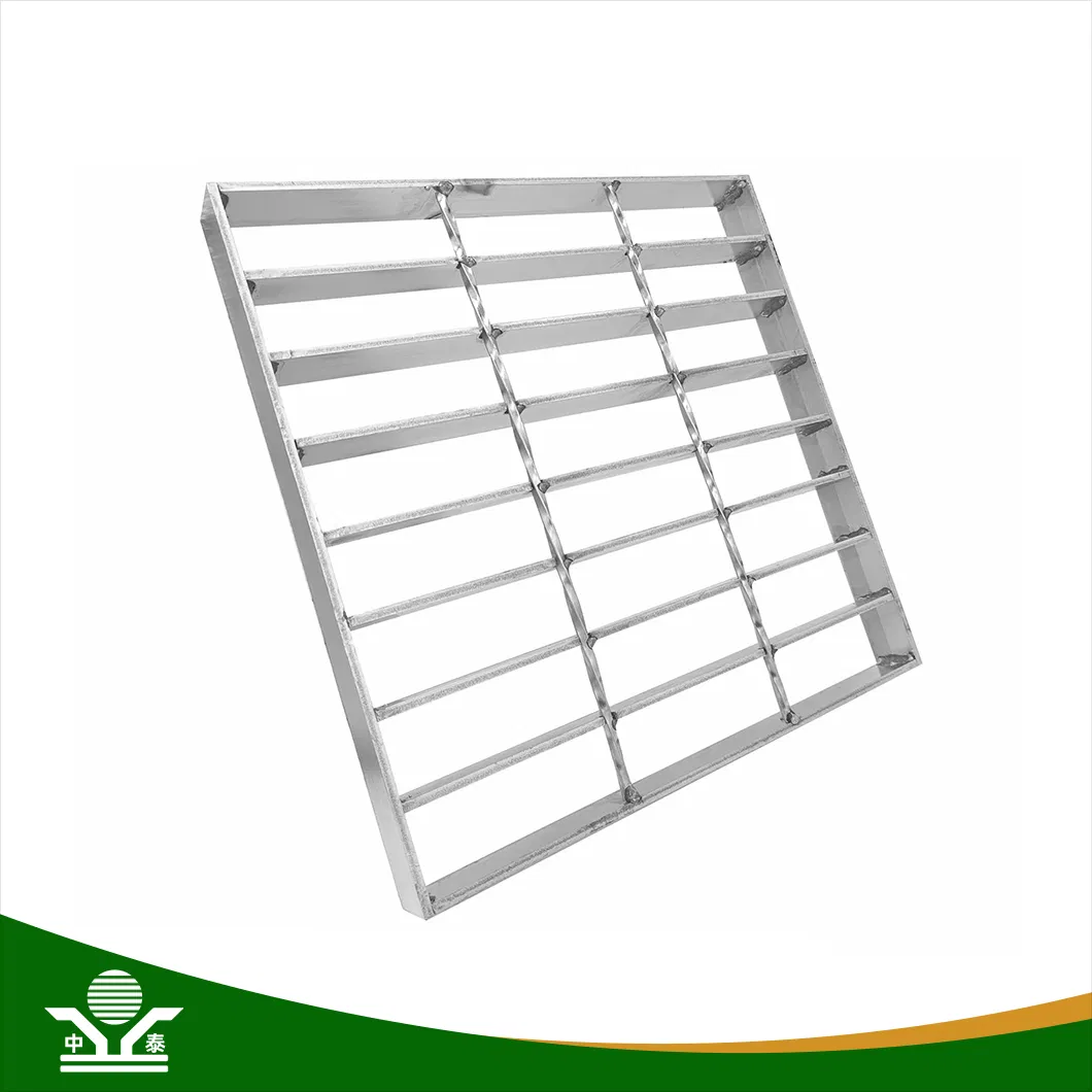 Zhongtai Powder Coated 1– 3/4" X 5/16" China Stainless Steel Trench Drain Grate Suppliers Hdsgw30-08 Stainless Steel Floor Grating Used for Apartment