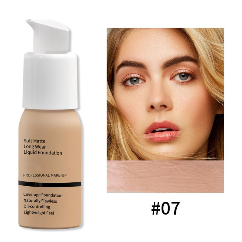Oil Control Translucent Facefoundation Liquid Foundation Foundation Cream Long Lasting Concealer Cosmetics