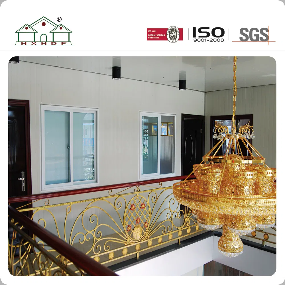 New Sandwich Modular Villa Light Steel Structure Prefabricated Portable House for Residential