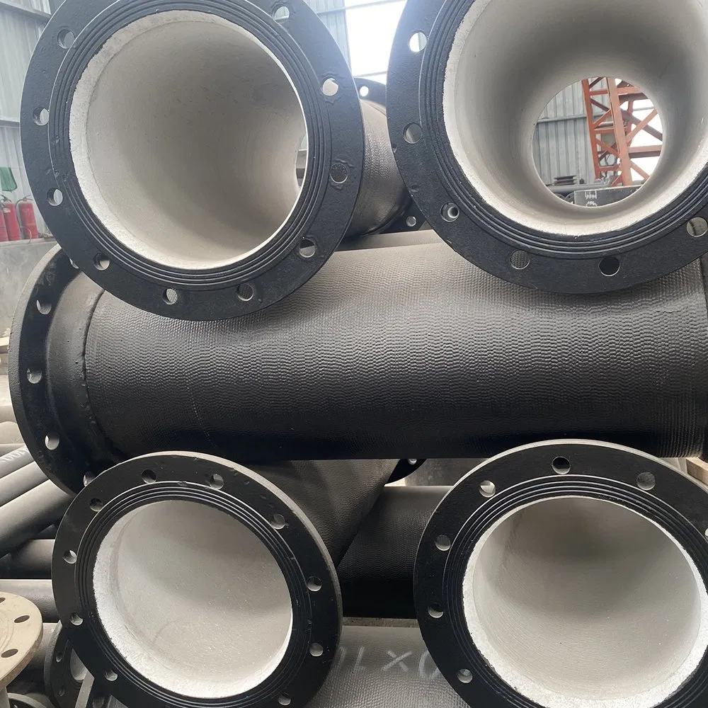 Corrosion Resistant Fusion Bonded Epoxy Coating Flanged Ductile Pipe for Underground Applications