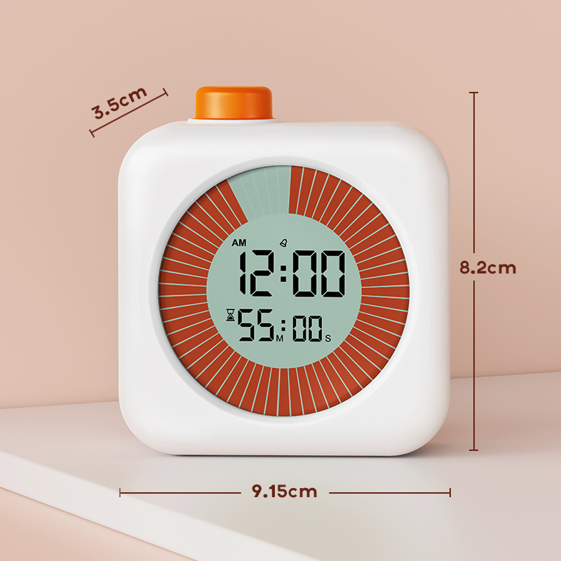 Time Management 60 Minutes Count Down Digital Visual Timer