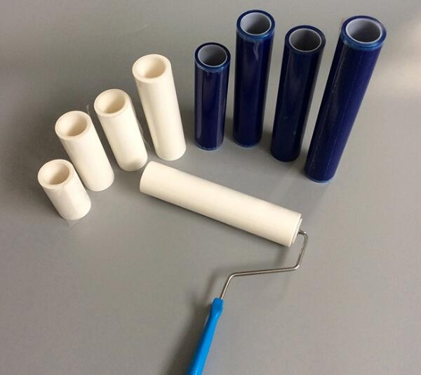 High Tackiness Reusable Dust Removal Cleanroom Silicone Sticky Roller