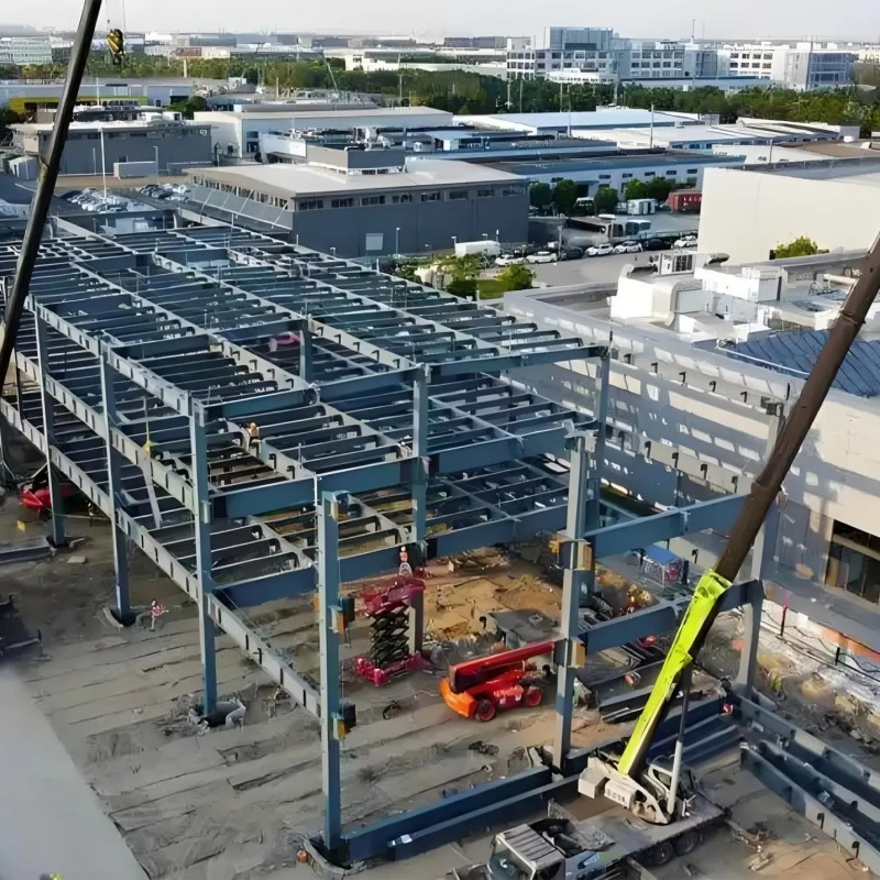 Prefab Steel Structures Sports Gym Basketball Building