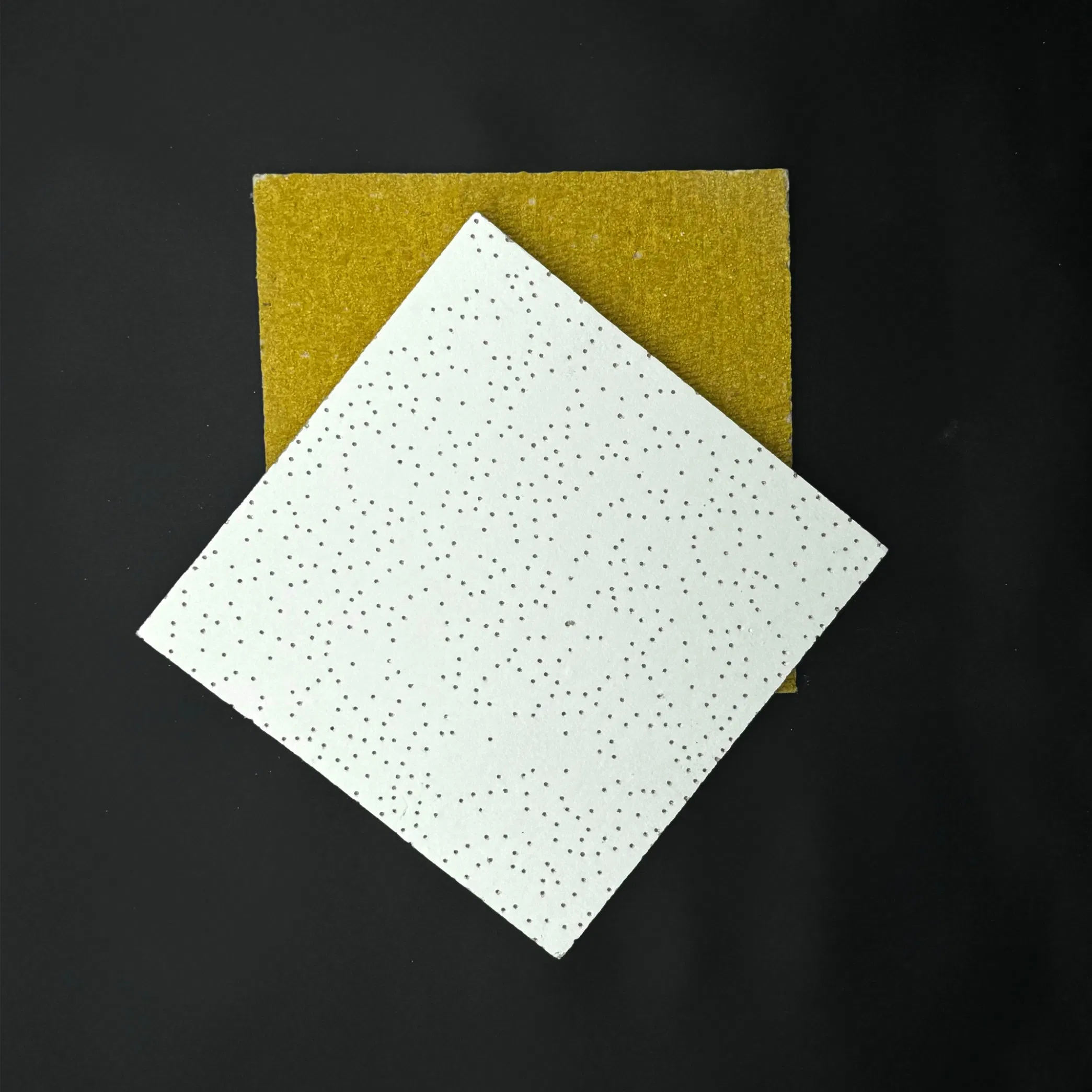 Pin Hole Design 2X2 Mineral Fiber Ceiling Tile for Suspended Ceilings with Fire Safety Class a