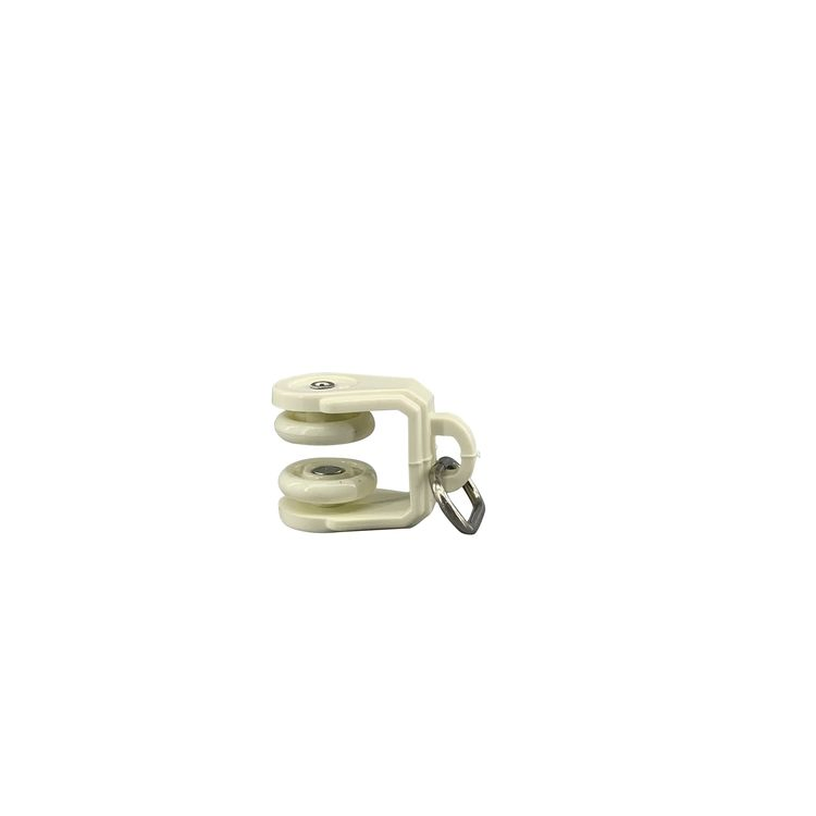 Competitive Price Chinamanufacture Bendable Plastic Glider with Iron Ring Curtain Track Runner
