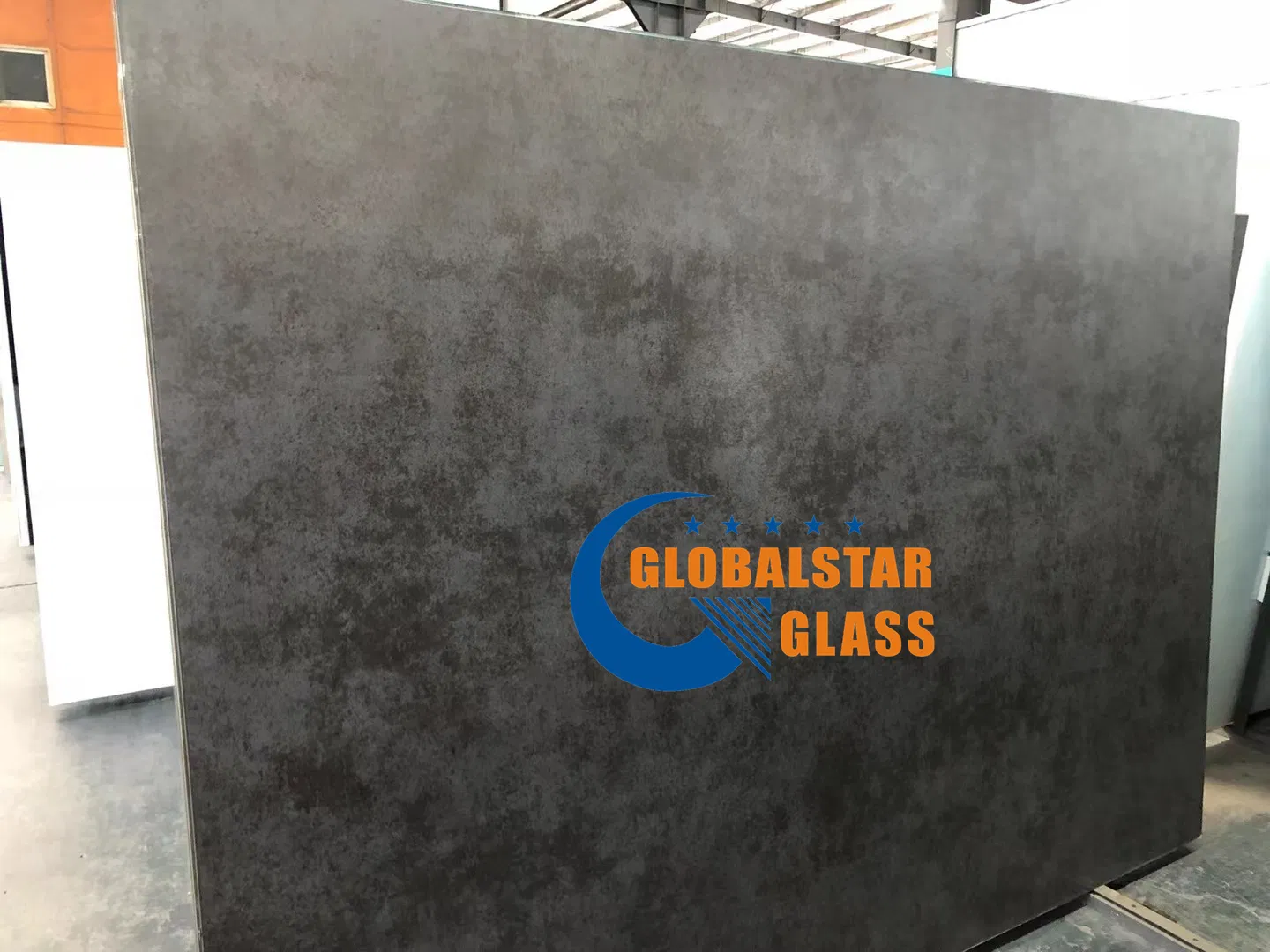 Decorative Glass Enameled Glass Ceramic Design Heat Treatment Glass