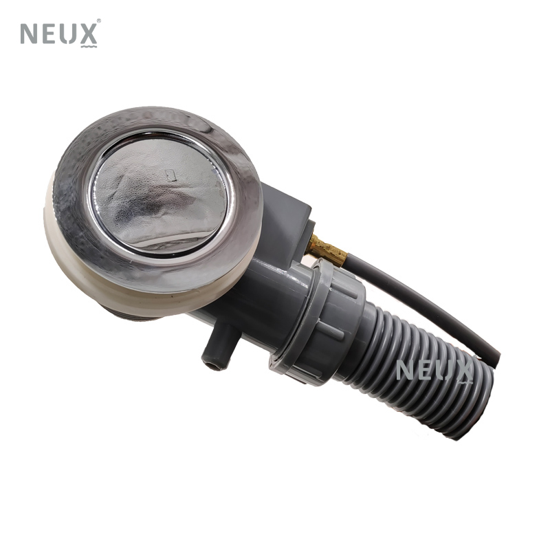 Wholesale Round Shape Flexible Pop up Brass Bathtub Drain with Waterfall