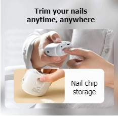 Seemagic Manufacturer Cabinet USB Charging Nail Polisher Certified Automatic Scissors Nail Cutter