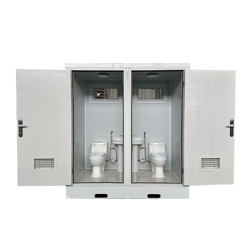Detachable Steel Structure Port O Porta Portable Potty Toilet