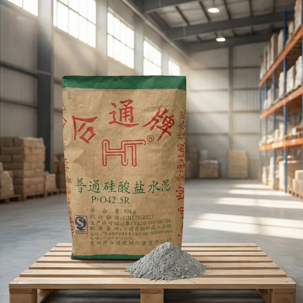 Ordinary Portland Cement P. O42.5r Building Material for Building and Road Construction Cement