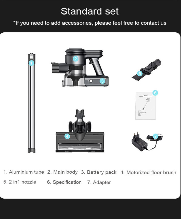 400W BLDC Cordless Vacuum Cleaner Handheld Wireless Stick Portable vacuum Cleaners