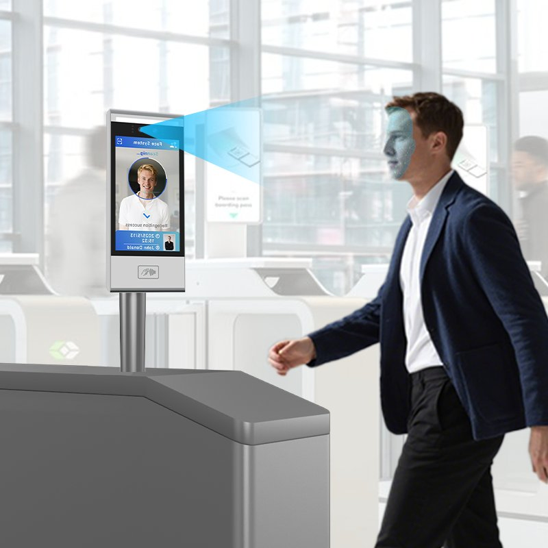 Suntek Heat-Resistant Biometric and Credential Reading Identity RFID Registration Device Smart Face Recognition Terminal